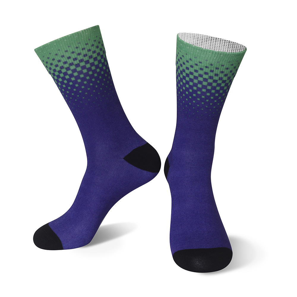 360 Printing Socks Designed kolleksje-Sport rige