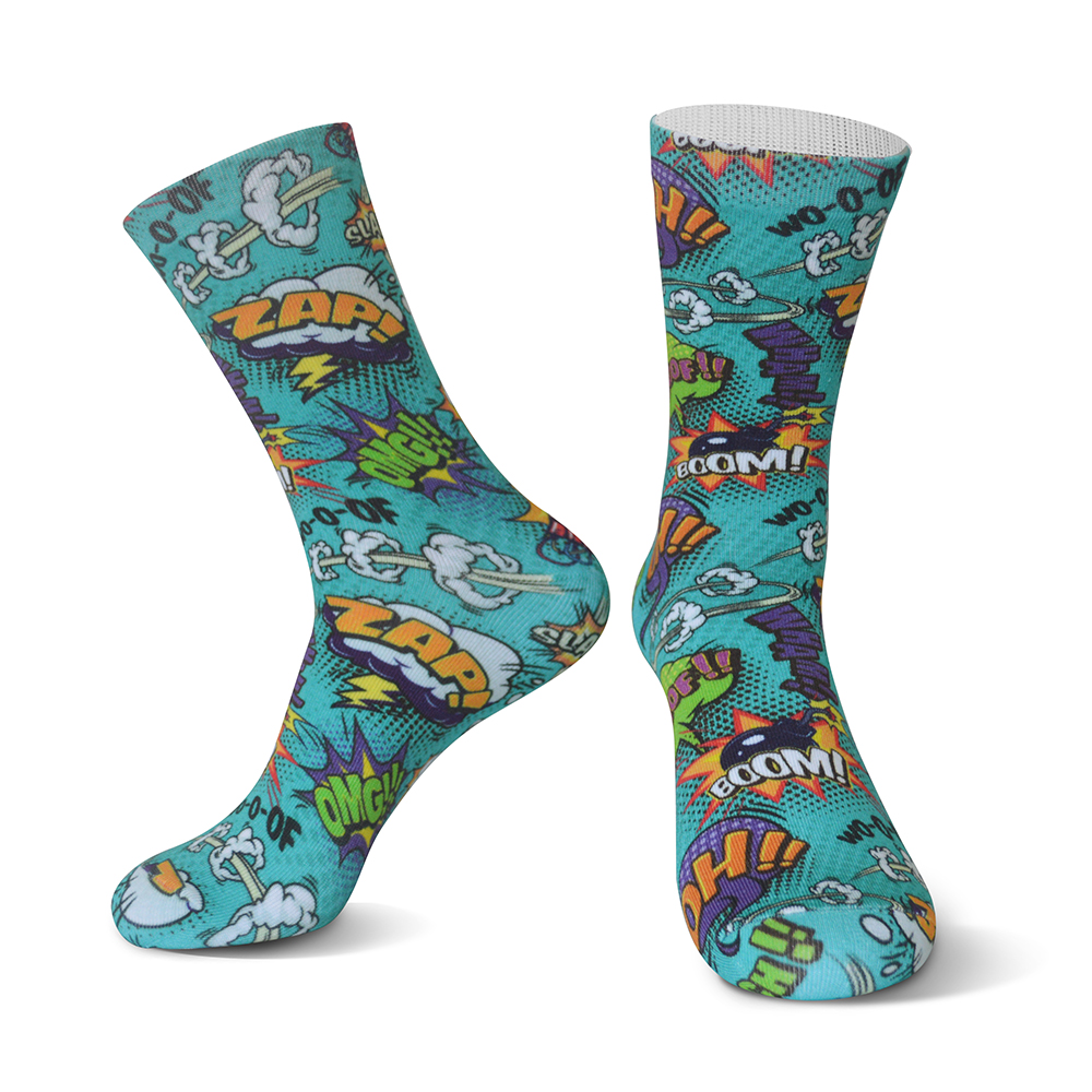 360 Printing Socks Designed collection-Cartoon series