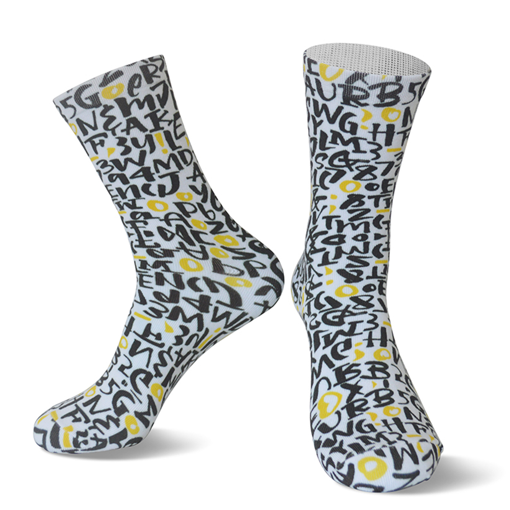 360 Printing Socks Colección deseñada-serie abstracta Imaxe destacada