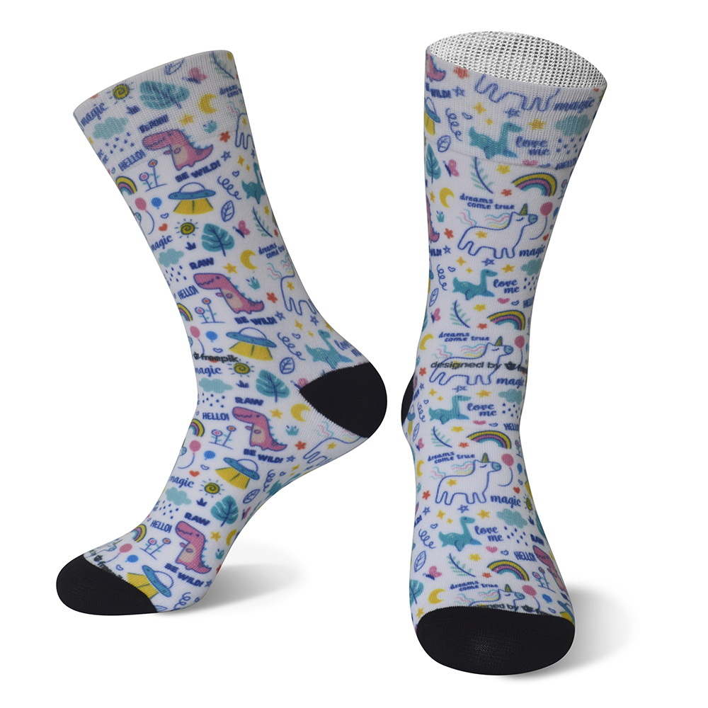 360 Printing Socks Designed collection-Cartoon series