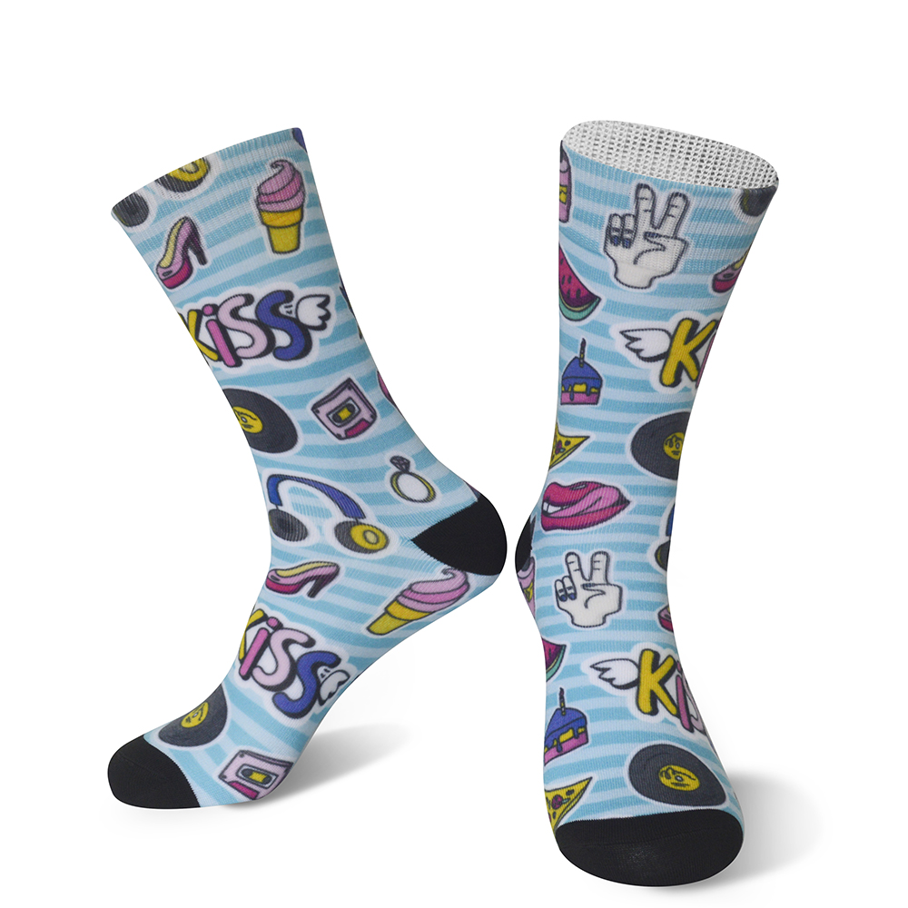 360 Printing Socks Designed collection-Cartoon series