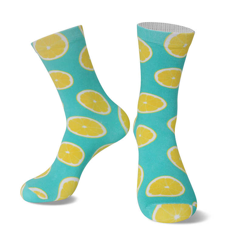 360 Printing Socks Designad kollektion-Fruits-serien