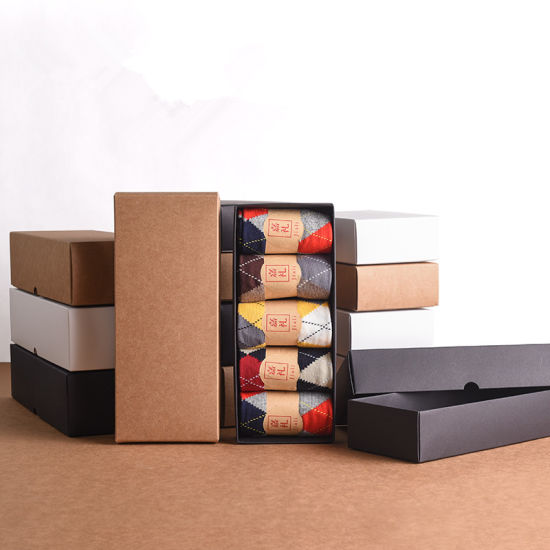 स्वनिर्धारित-नया-डिजाइन-ग्रे-बोर्ड-रंग-मुद्रण-मोजे-उपहार-कागज-बक्से-दस्ताने-पैकेजिंग-बॉक्स-साथ-गर्म-मुद्रांकन-लोगो